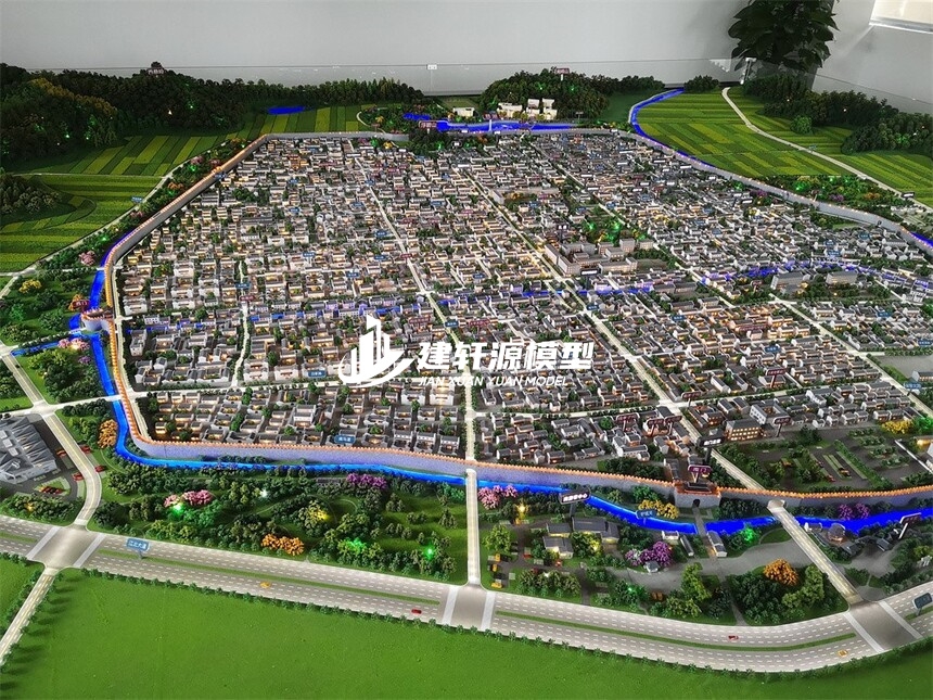 昭通城市规划模型